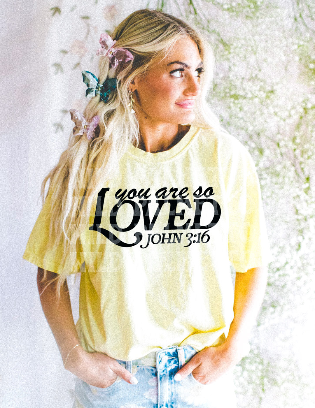 YOU ARE SO LOVED (DARK TEXT) TEE