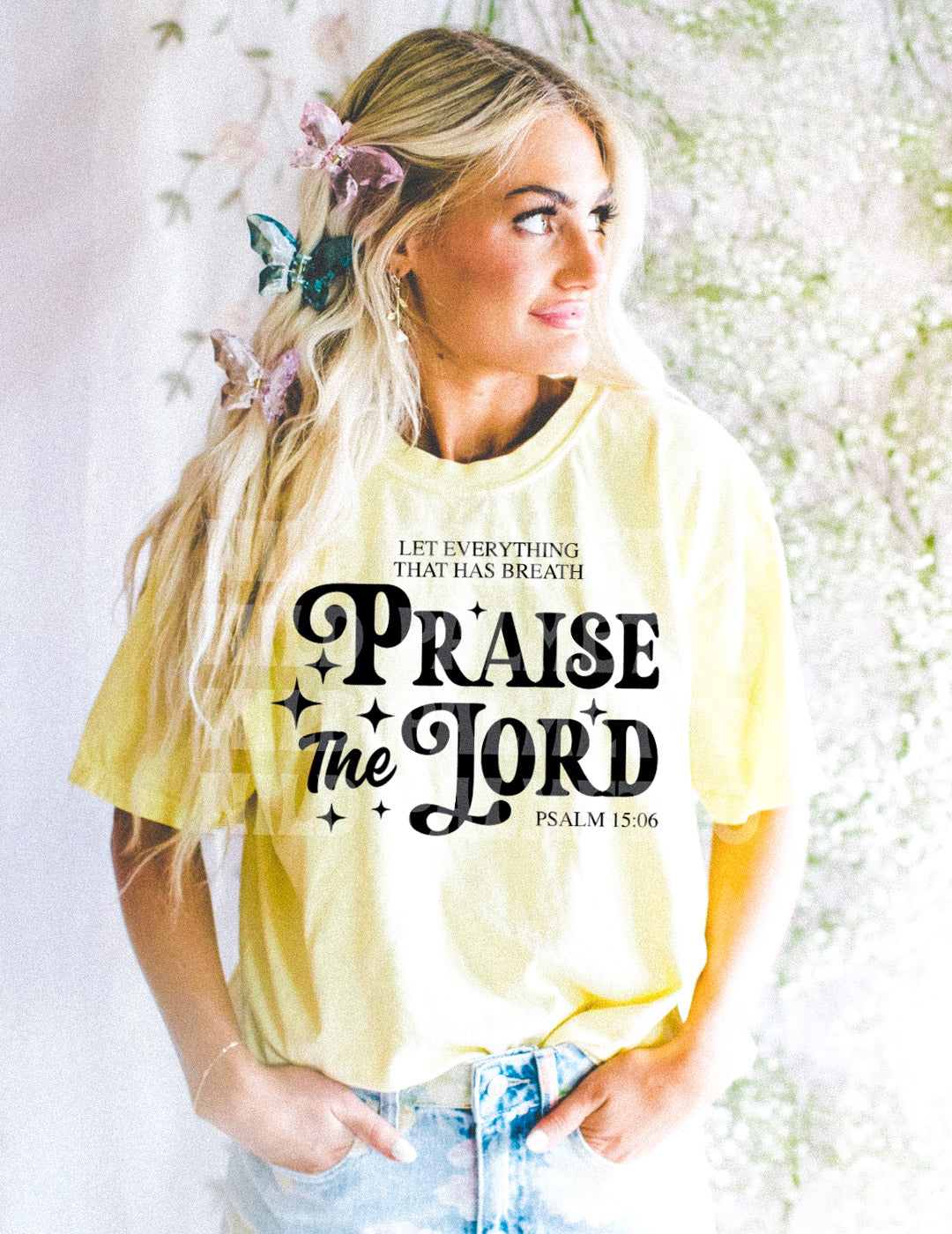 PRAISE THE LORD (DARK TEXT) TEE