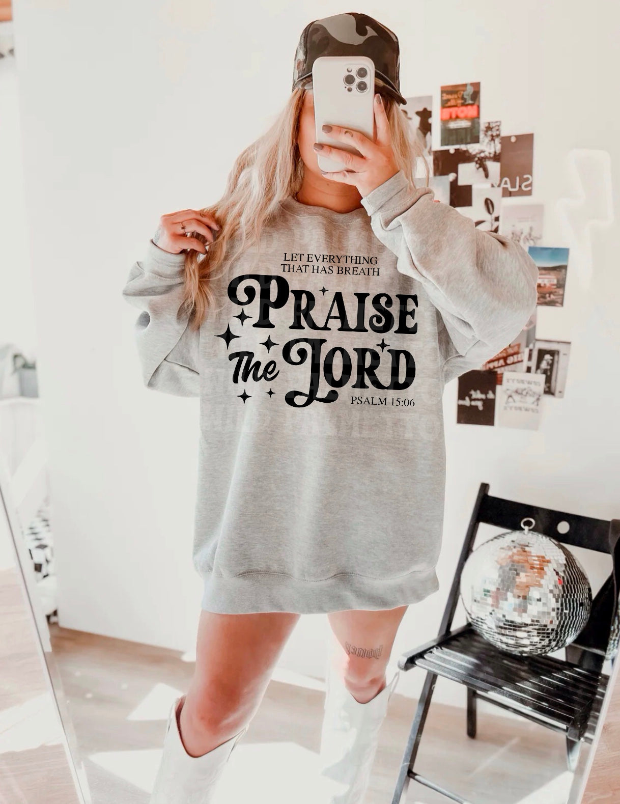PRAISE THE LORD SWEATSHIRT
