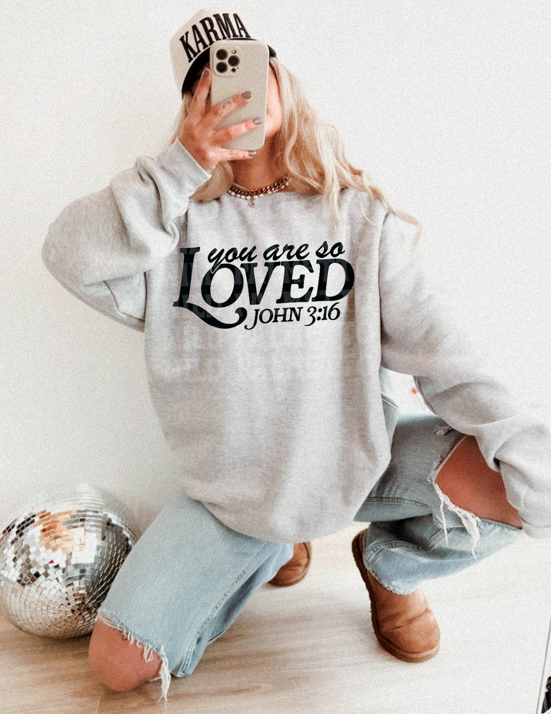 YOU ARE SO LOVED SWEATSHIRT