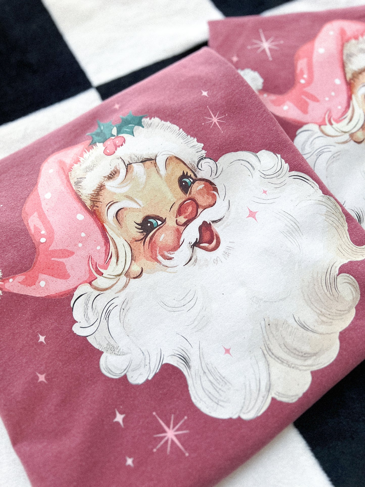 PINK SANTA TEE