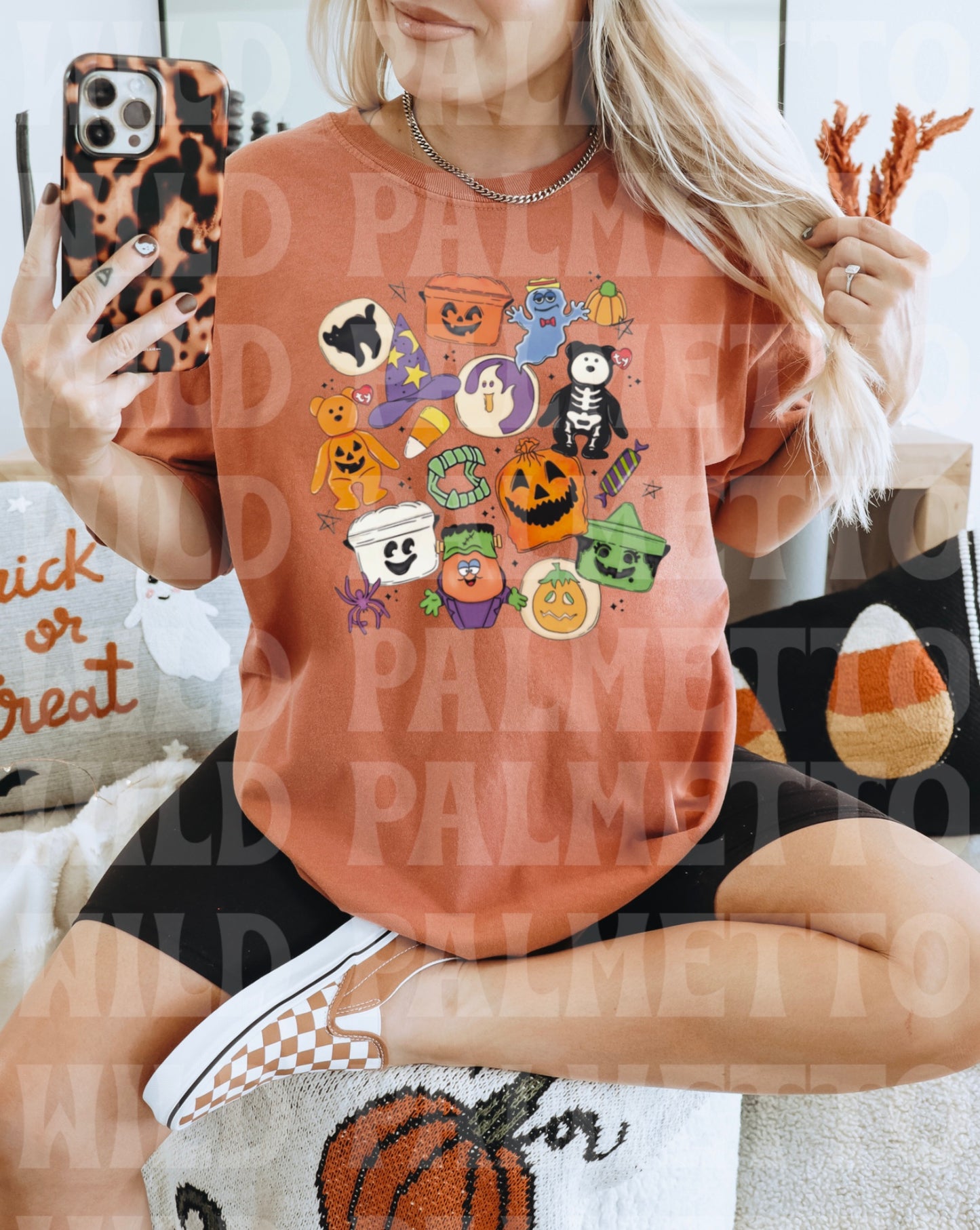90'S HALLOWEEN COLLAGE TEE