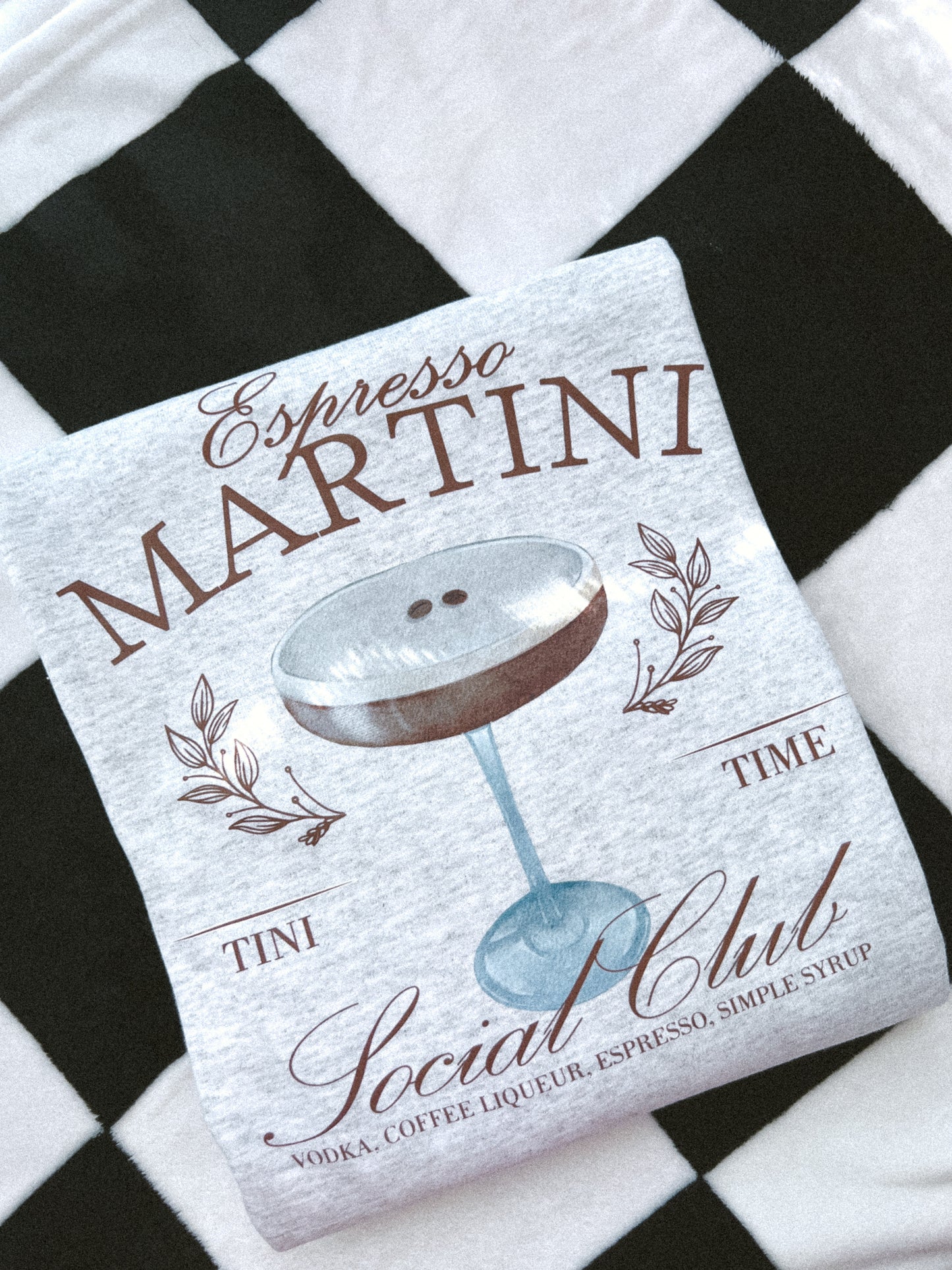 *IMPERFECT SALE* ESPRESSO MARTINI SWEATSHIRT | L | READY TO SHIP