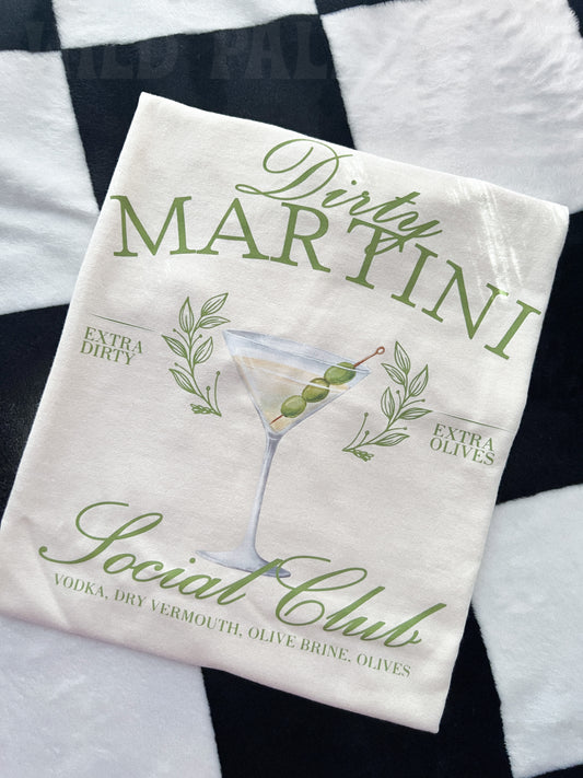 DIRTY MARTINI TEE | XL | READY TO SHIP