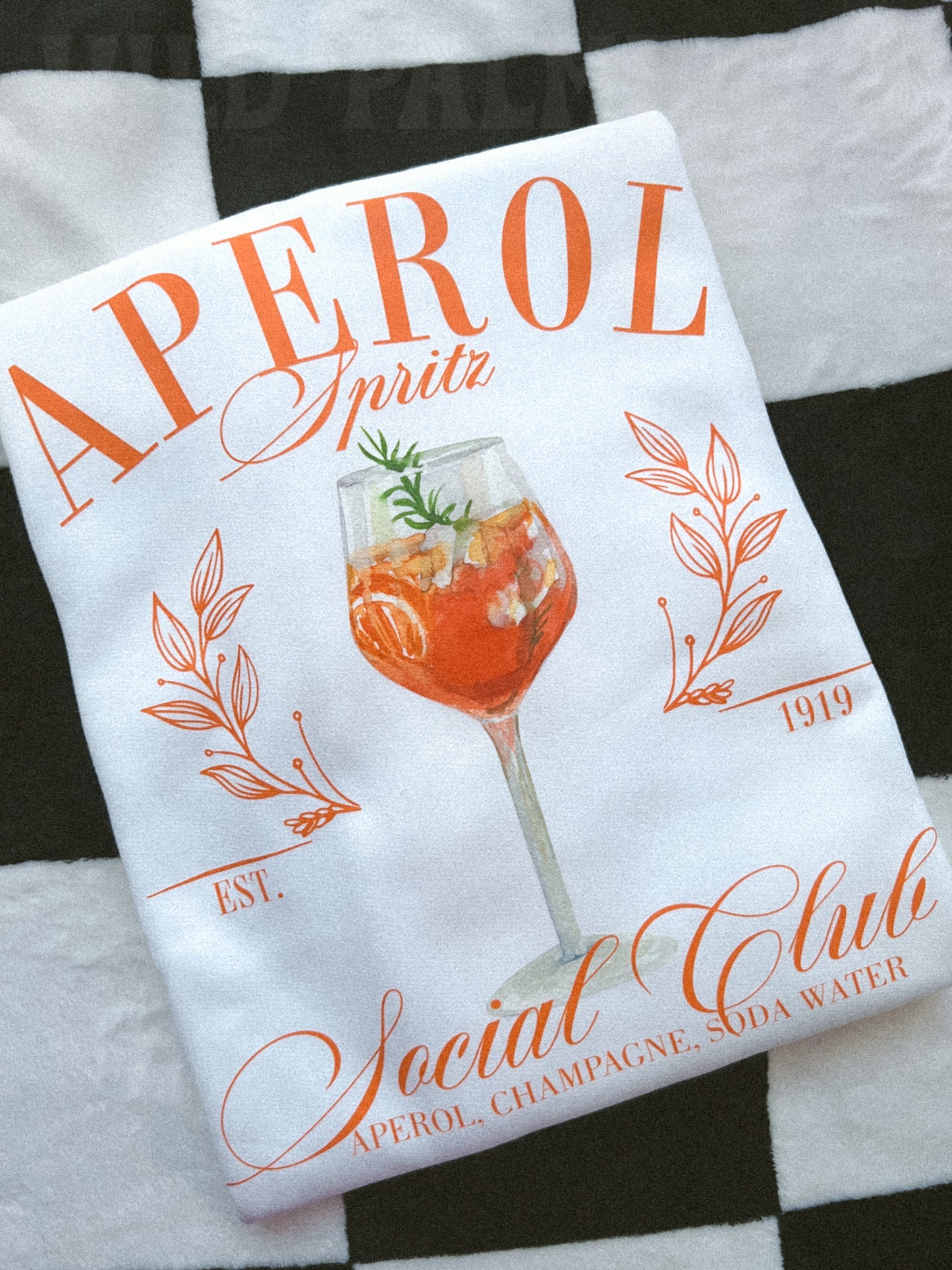 APEROL SPRITZ SWEATSHIRT | XL | READY TO SHIP