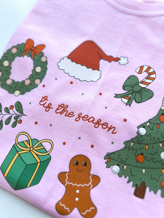 TIS THE SEASON HOLIDAY TEE