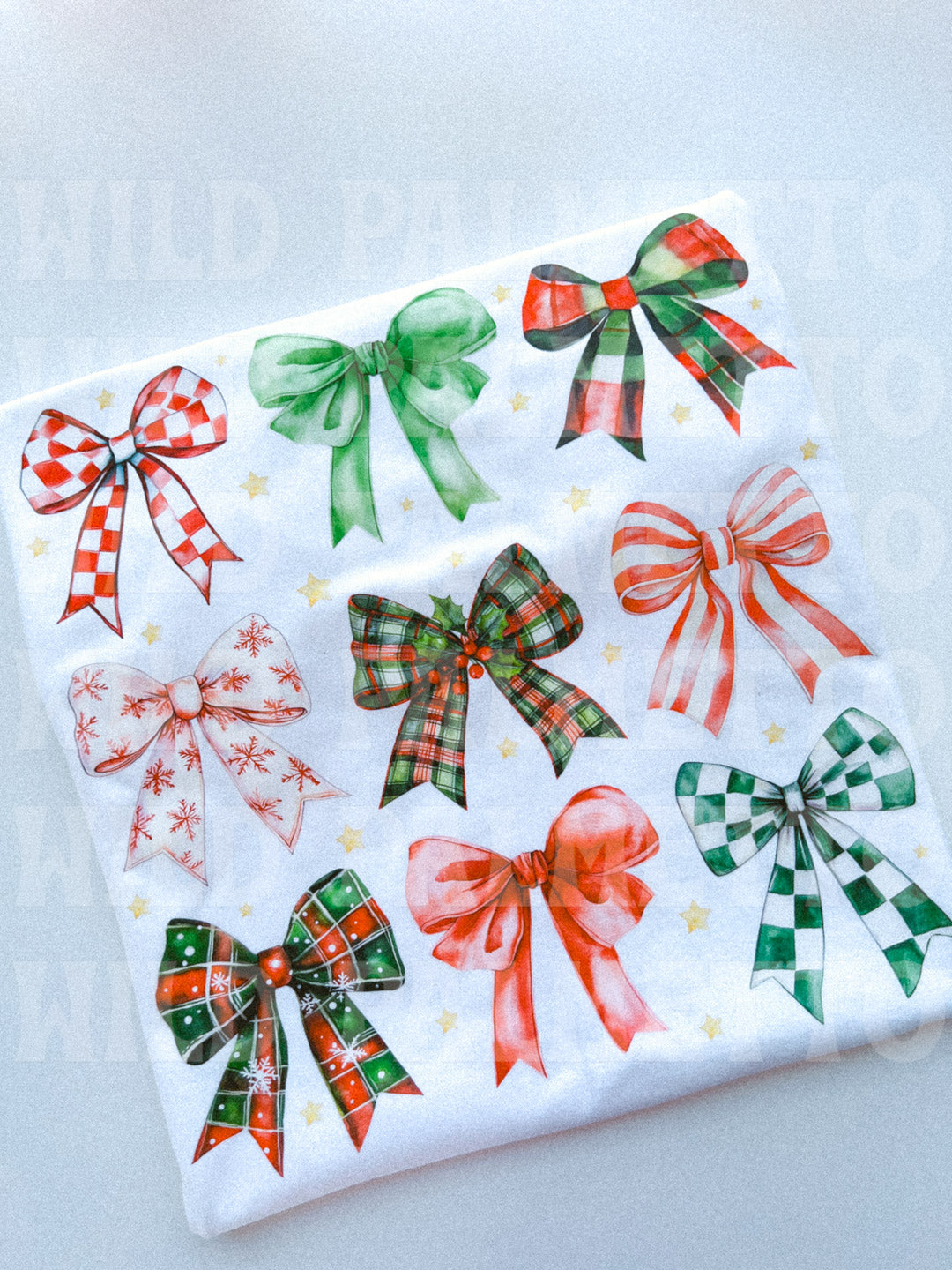 CHRISTMAS BOWS TEE