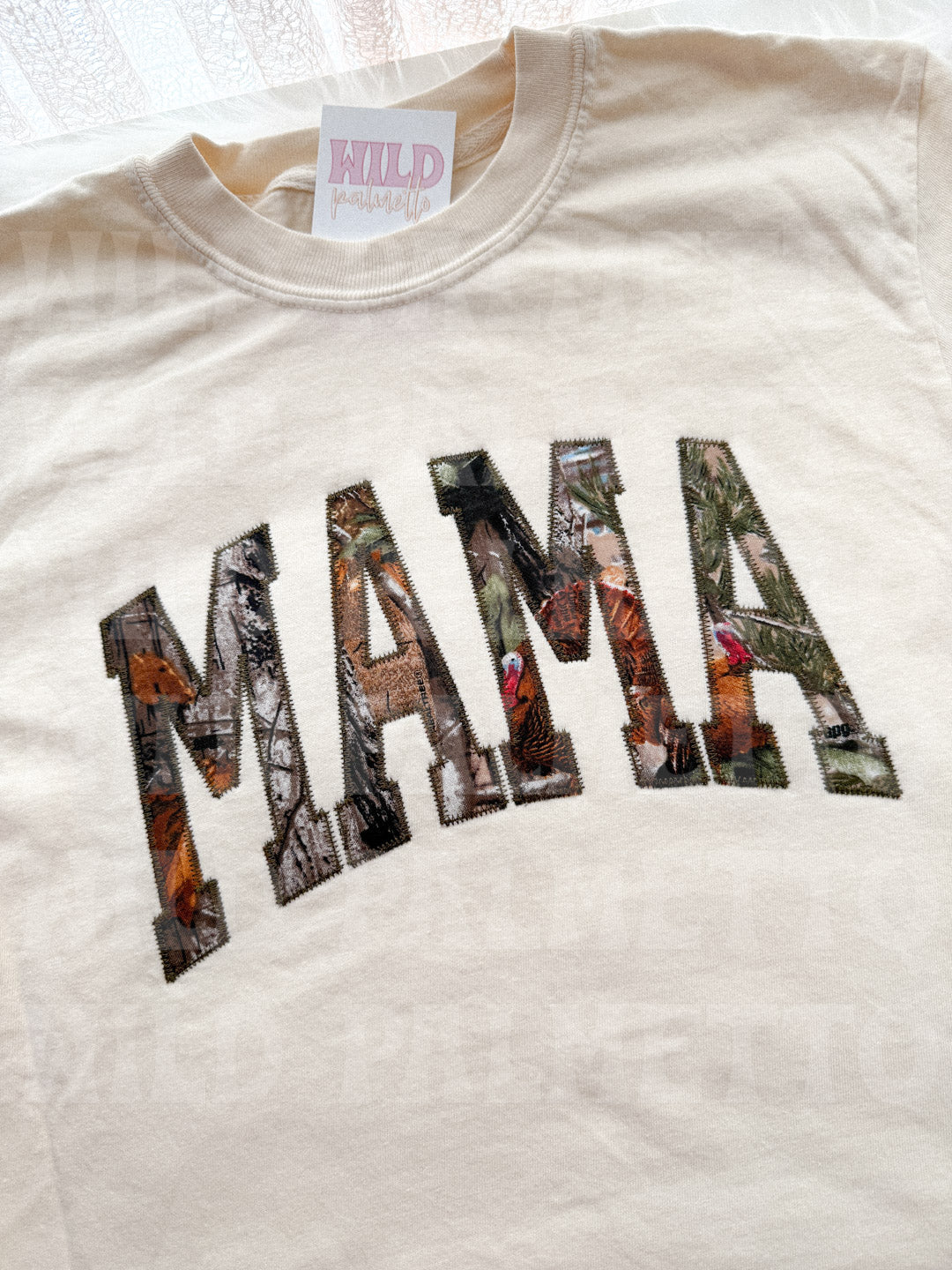 MAMA EMBROIDERED TEE *CUSTOMIZABLE*