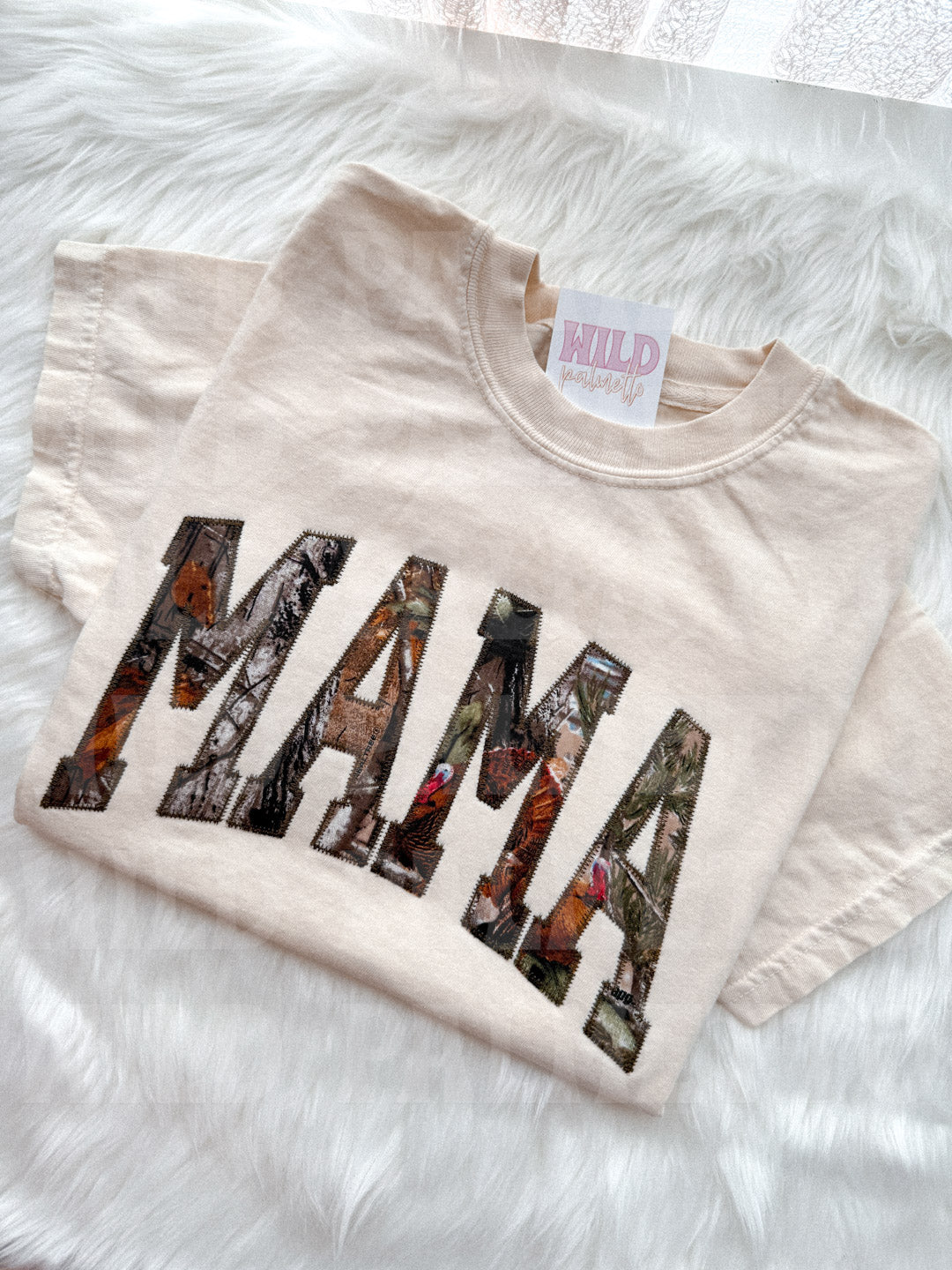 MAMA EMBROIDERED TEE *CUSTOMIZABLE*