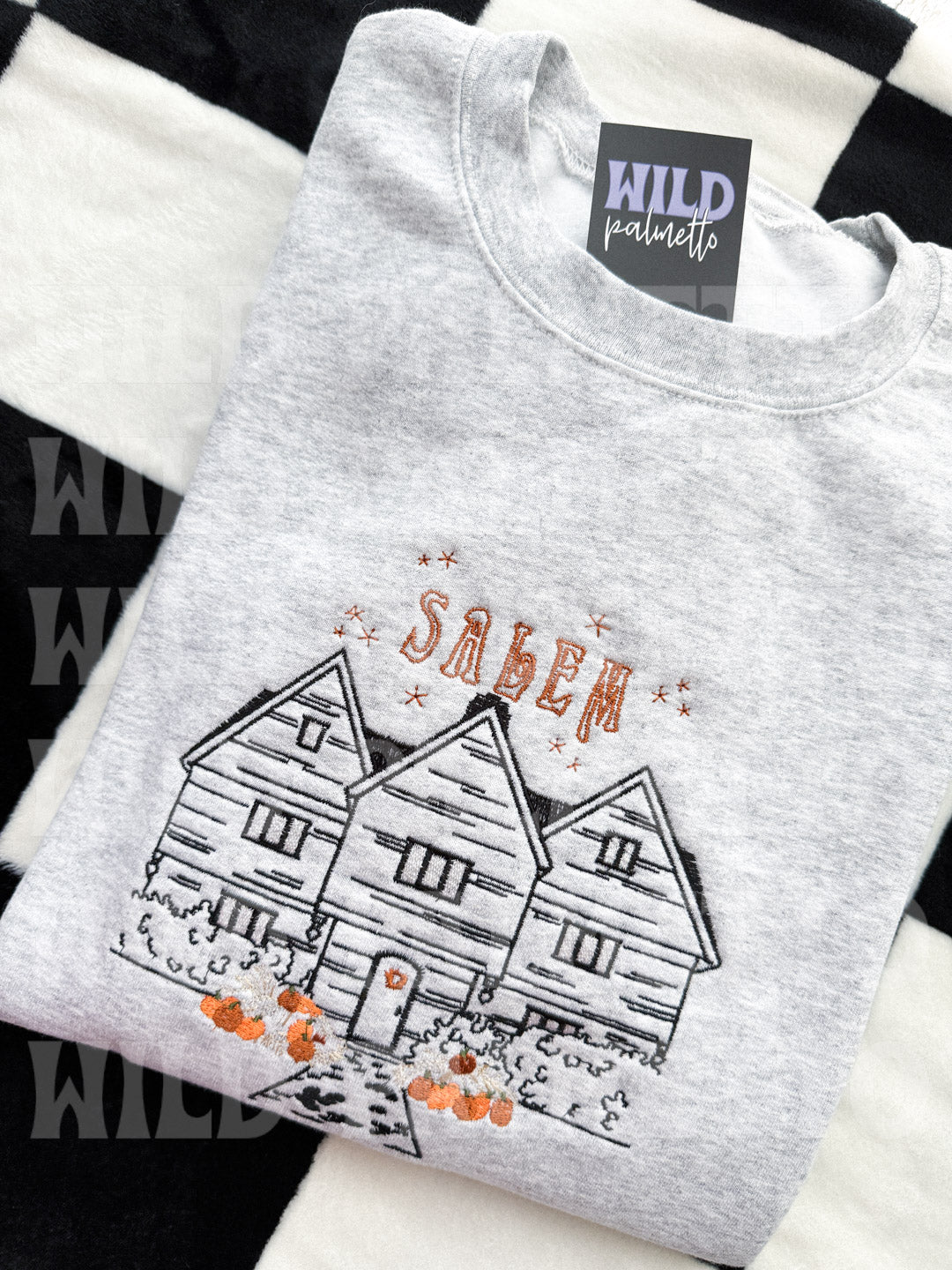SALEM EMBROIDERED SWEATSHIRT