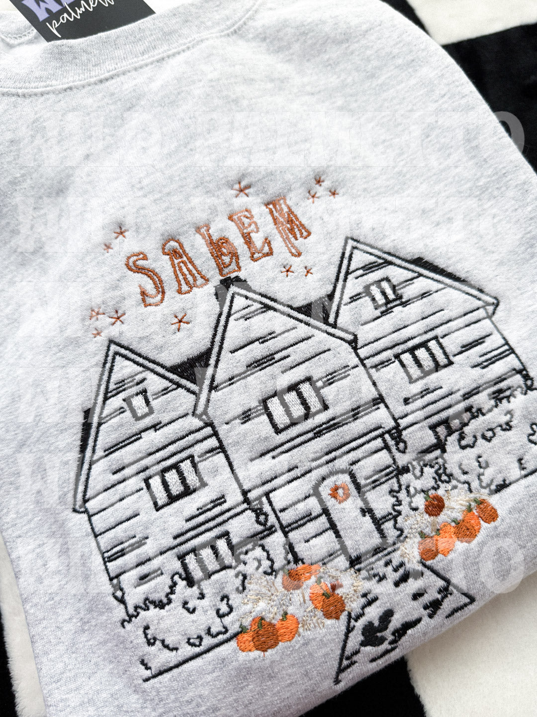 SALEM EMBROIDERED SWEATSHIRT