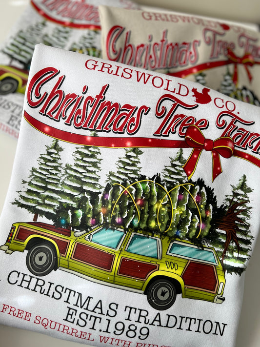 CHRISTMAS TREE FARM SWEATSHIRT
