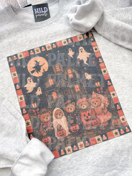 TRICK OR TREAT BEARS SWEATSHIRT