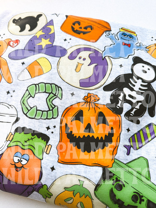 90'S HALLOWEEN COLLAGE SWEATSHIRT