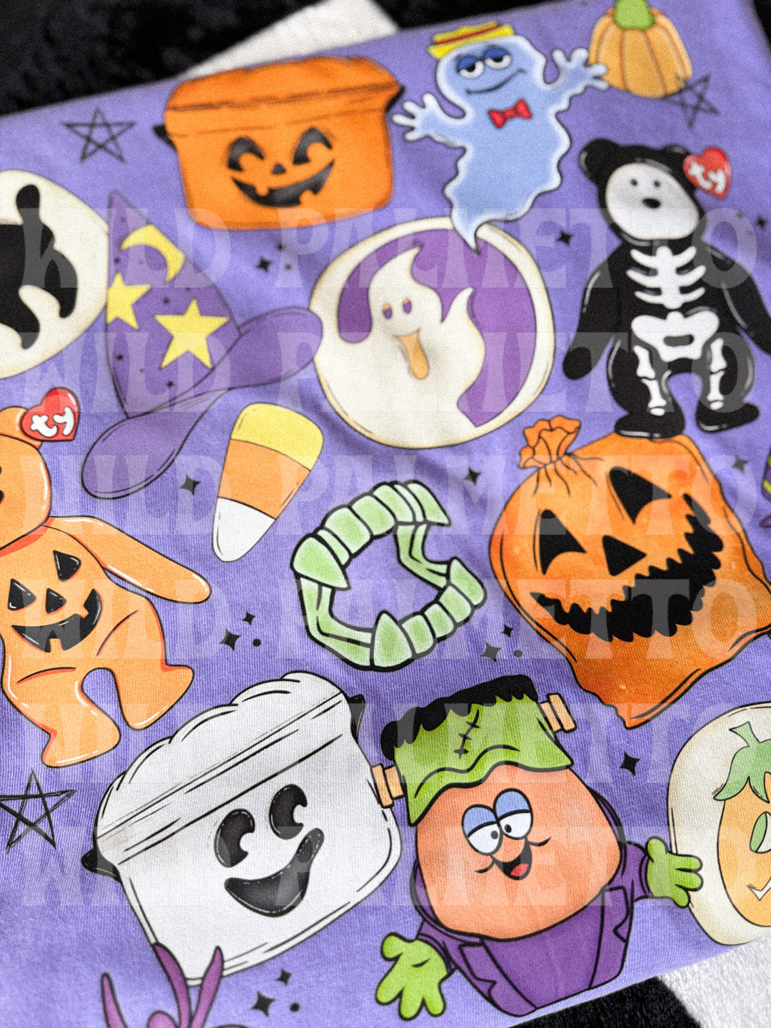 *IMPERFECT SALE* 90'S HALLOWEEN COLLAGE TEE L | READY TO SHIP