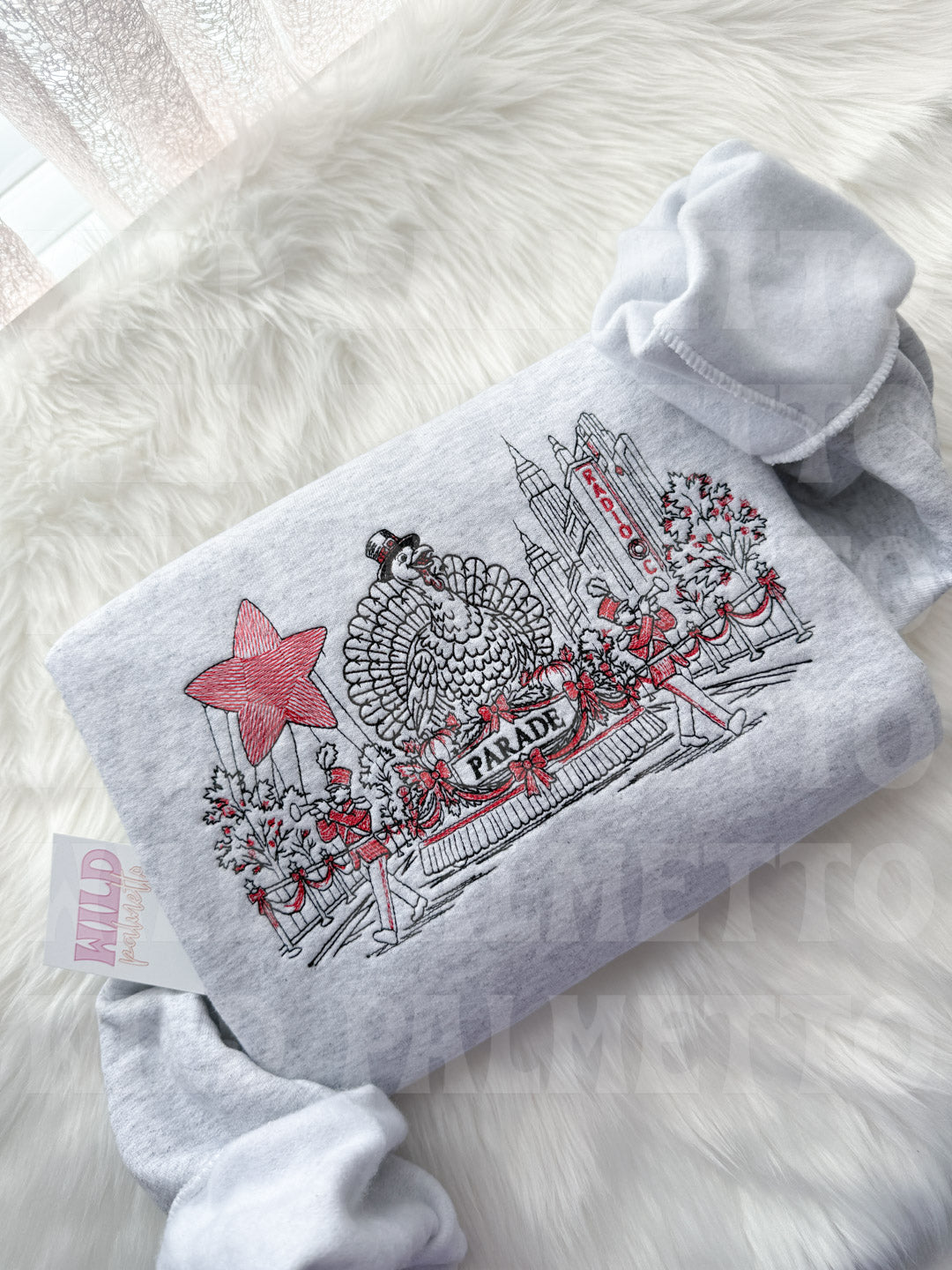PARADE EMBROIDERED SWEATSHIRT