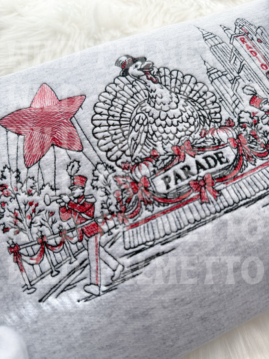 PARADE EMBROIDERED SWEATSHIRT