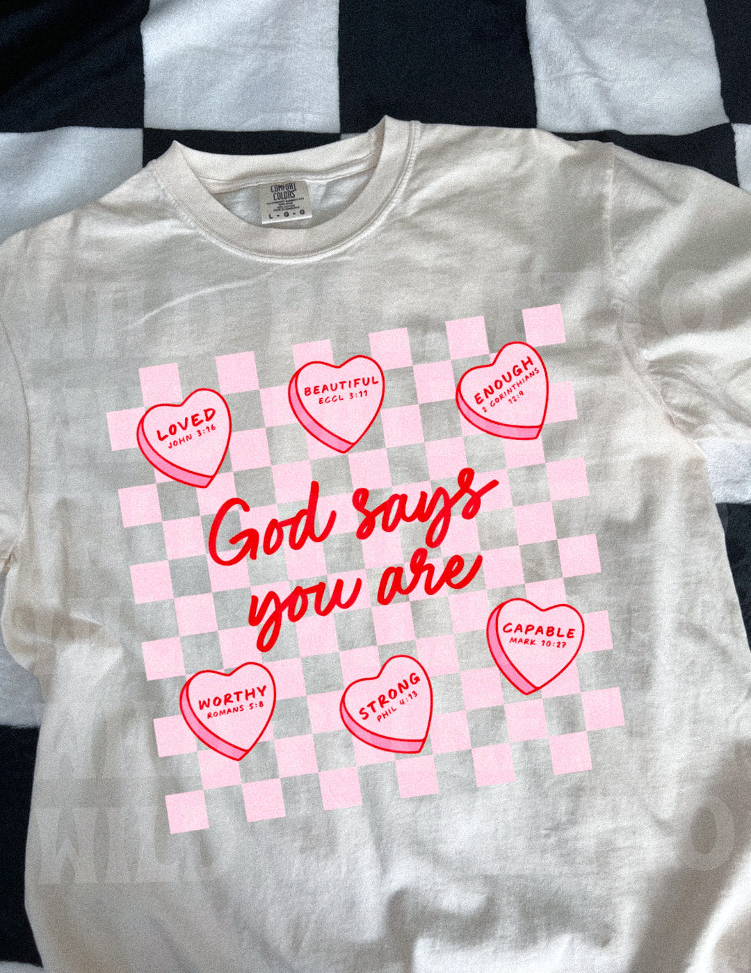 GOD SAYS YOU ARE TEE