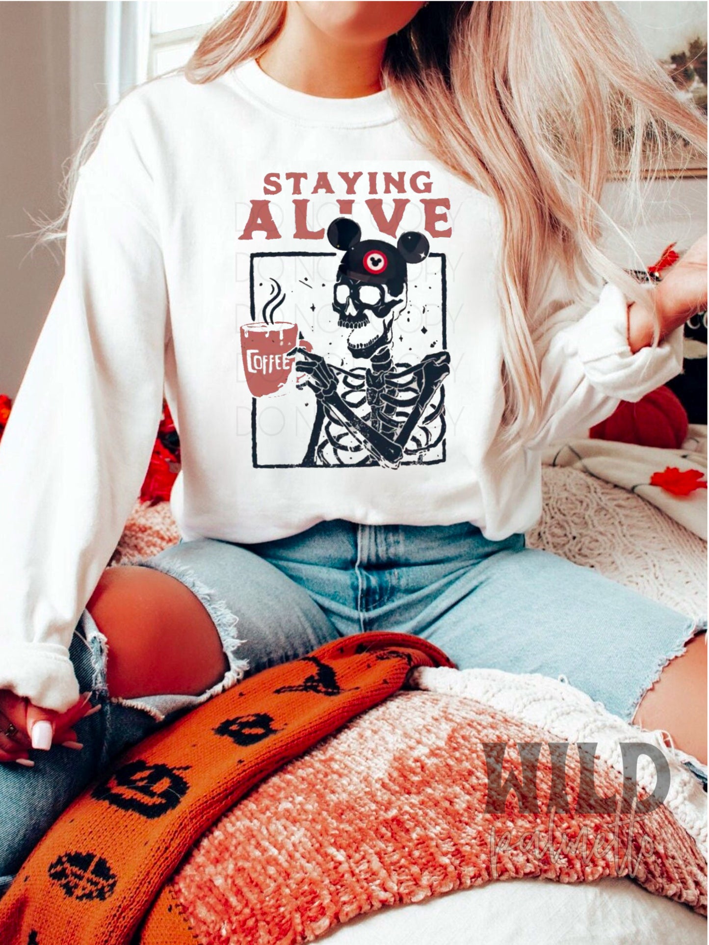 STAYING ALIVE SWEATSHIRT