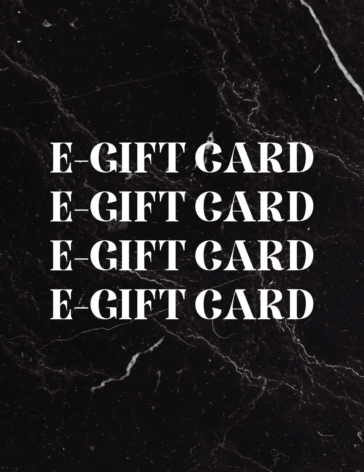 E-GIFT CARD